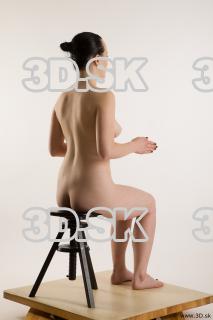 Sitting reference of nude Hazel 0012